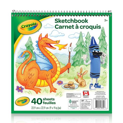 Crayola - Carnet à croquis - 40 feuilles