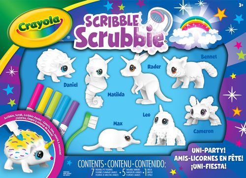 Scribble Scrubbie - Fête de licorne