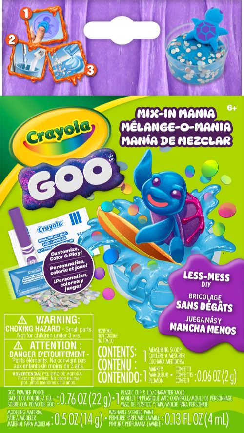 Crayola - Goo Mix-in Mania - Tortue
