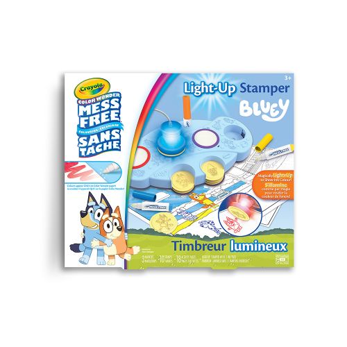 Crayola - Timbreur lumineux - Bluey