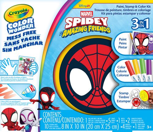 Crayola - Color Wonder ensemble 3-en-1 Spydey