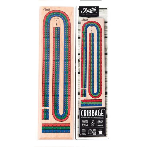 Rustik - Cribbage board 3 players