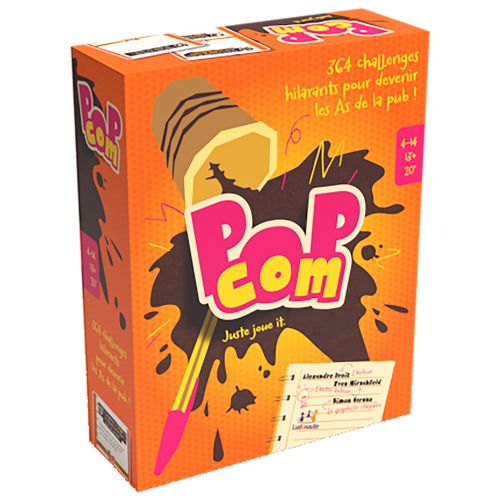 Jeu Pop Com Version française