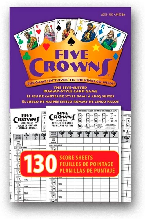 Five Crowns Scorepad