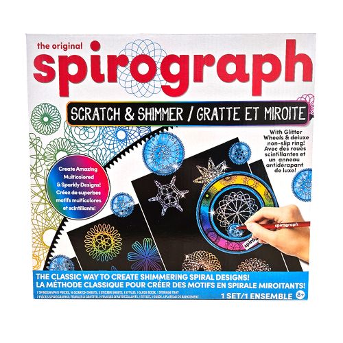 Spirograph - Gratter & Scintiller - Version bilingue