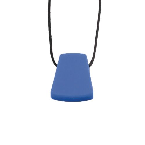 FDMT - Pendentif à mâchouiller: Géo bleu