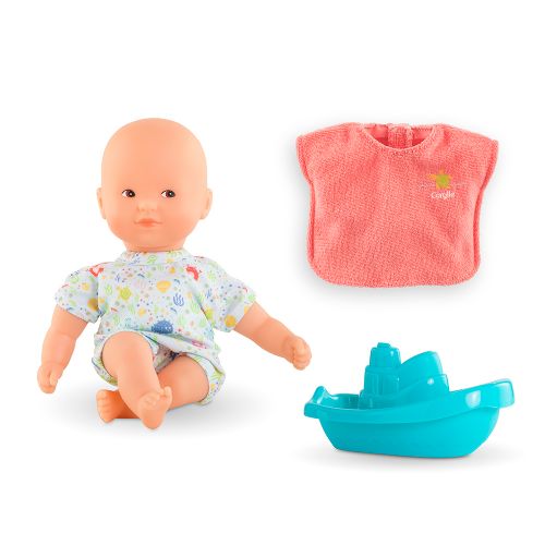 Mon Premier Poupon - Mini Bain - Coffret poupée 20 cm