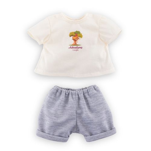 Vêtements 36 cm - Petit Explorateur - T-shirt & short