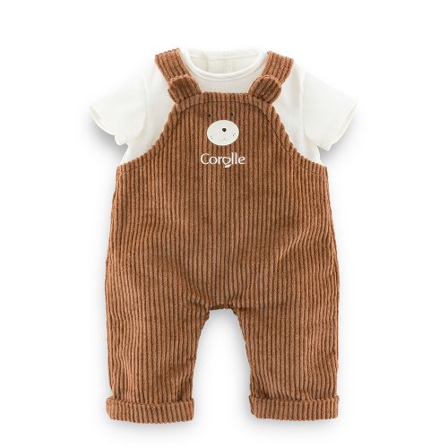 Vêtements 36 cm - Petit Explorateur - Salopette ours & T-shirt