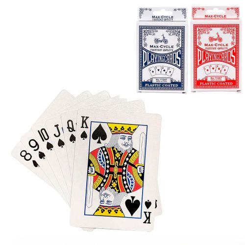 Max-Cycle cartes à jouer de Poker 2 couleurs assorties