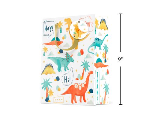 Medium gift bag - Dinos