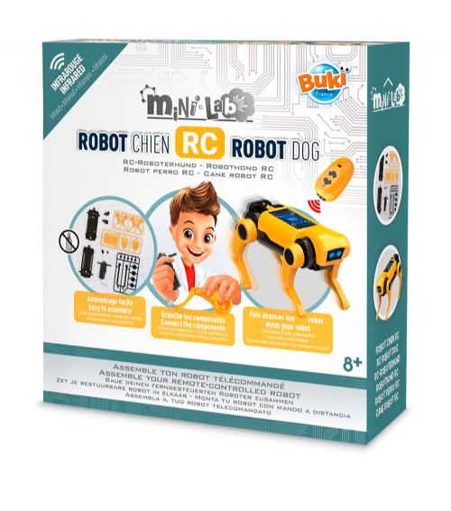 Buki Mini Lab - Chien robot radiocommandé