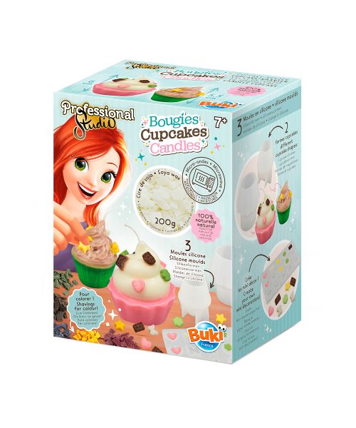 Buki Professional Studio - Bougies cupcakes