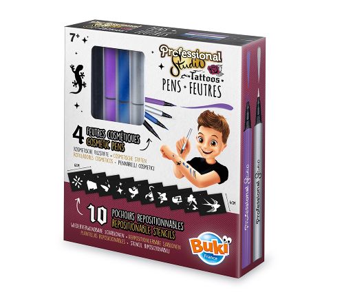 Buki Professional Studio - Tattoo's Pens Silver