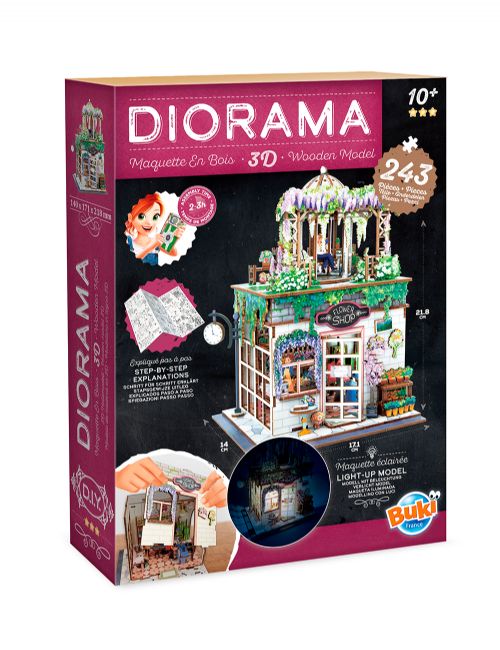 Buki France - Diorama Fleuriste