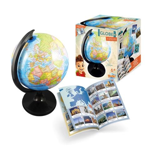 Buki France - Globe terrestre 20cm Version française