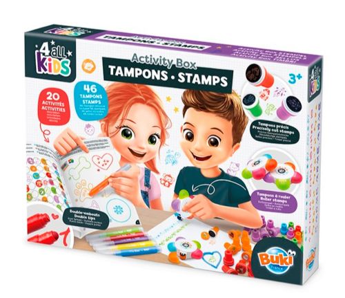 Buki France 4 all Kids - Boîte d'activités - Tampons