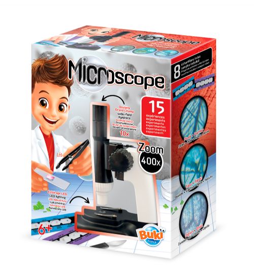Buki Sciences - Microscope - 15 expériences