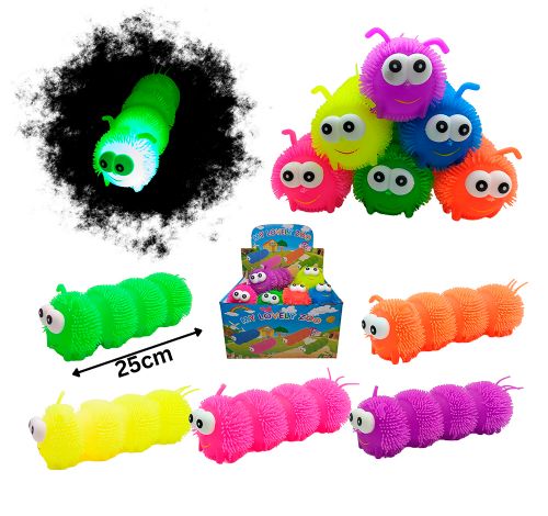 Chenille flamboyante 25 cm, assortiment