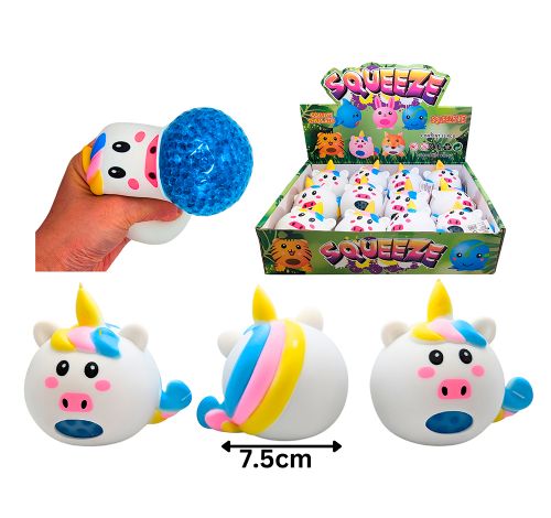 Boule de perles à presser licorne