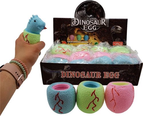 Jouet sensoriel - Dino dans l'œuf