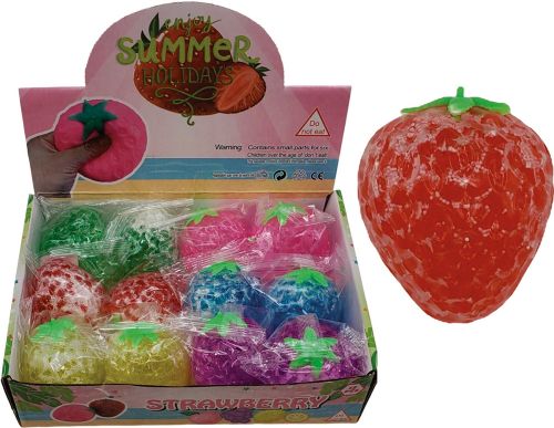 Jouet sensoriel - Fraise squishy assorties