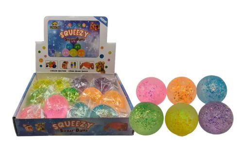 Balle mielleuse étoilée 6 cm, assortiment