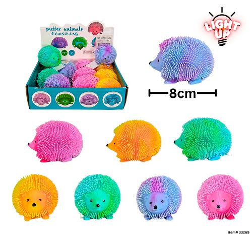 Hérisson clignotant, assortiment