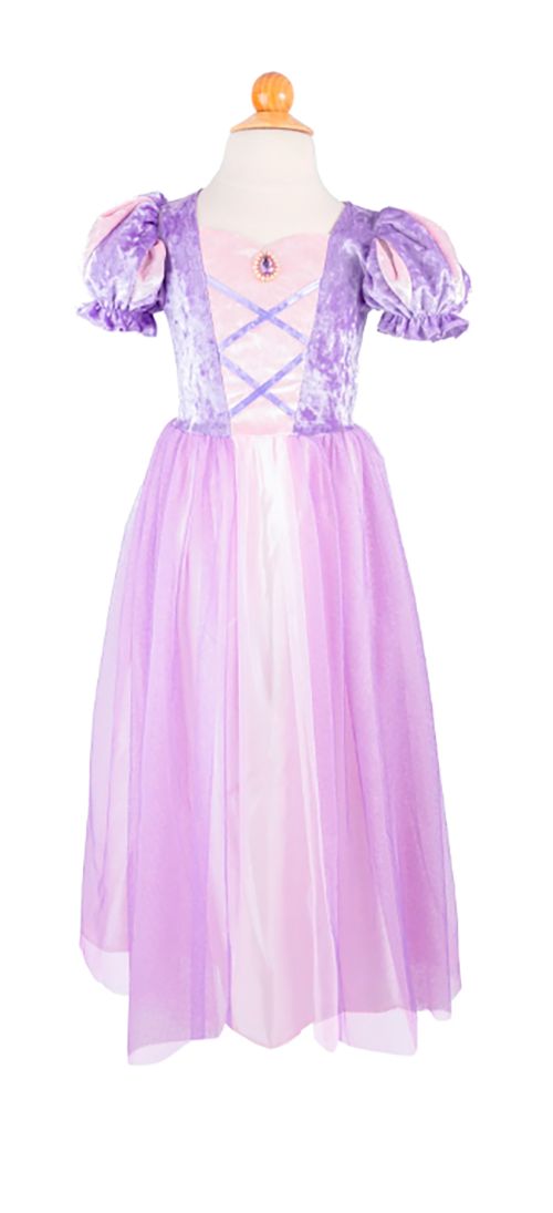 Robe Il était une fois la princesse de la tour  velours (3-4 ans)