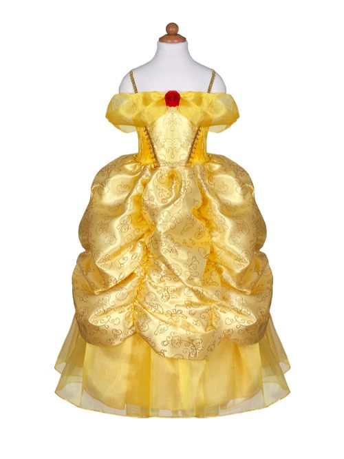 Robe de princesse deluxe- Belle (5-6 ans)