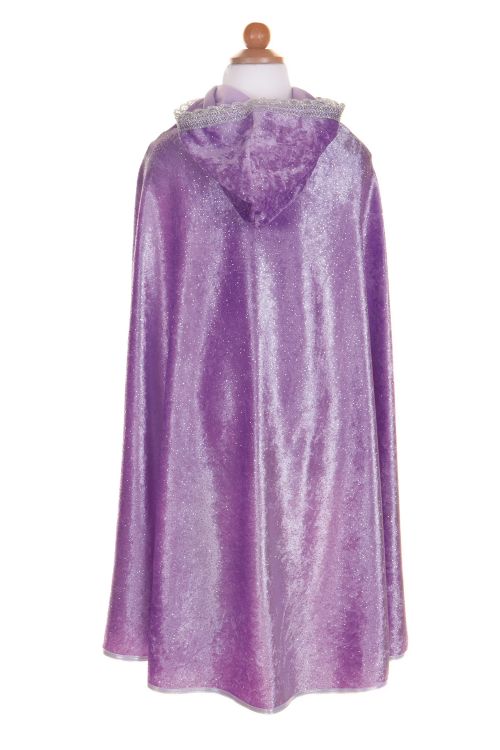 Cape de princesse lilas (5-6 ans)