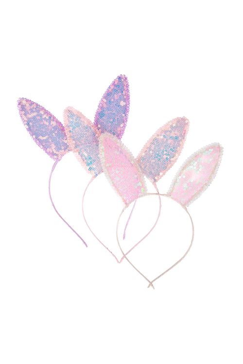 Serre-tête - Oreilles de lapin scintillantes, assortiment