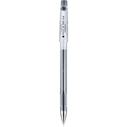Pilot G-Tec - Stylo gel à pointe fine 0,4 mm noir