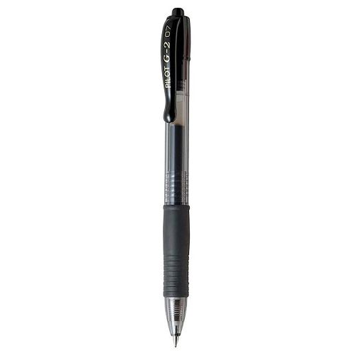 Pilot G2 Stylo gel 0.7 mm noir
