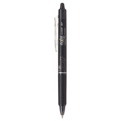 Stylo effaçable frixion retractable 0.7 mm noir