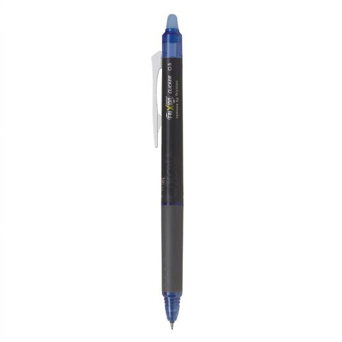 Stylo effaçable frixion Point Clicker 0.5 mm bleu