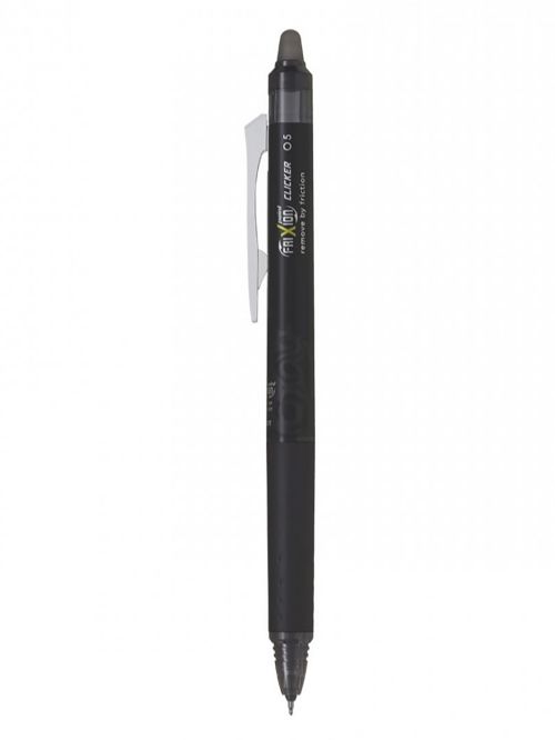 Stylo effaçable frixion Point Clicker 0.5 mm noir