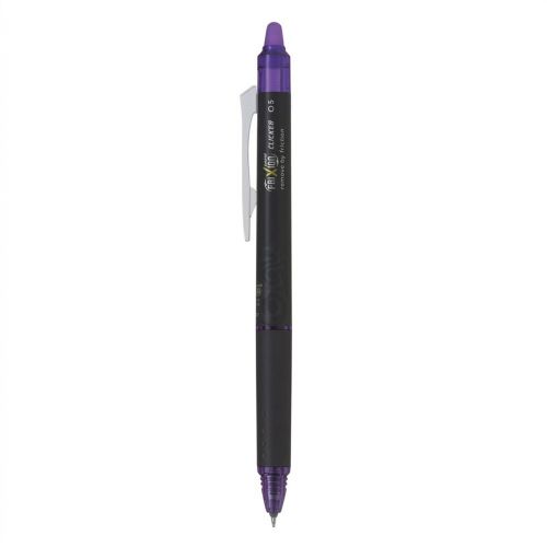 Stylo effaçable frixion Point Clicker 0.5 mm mauve