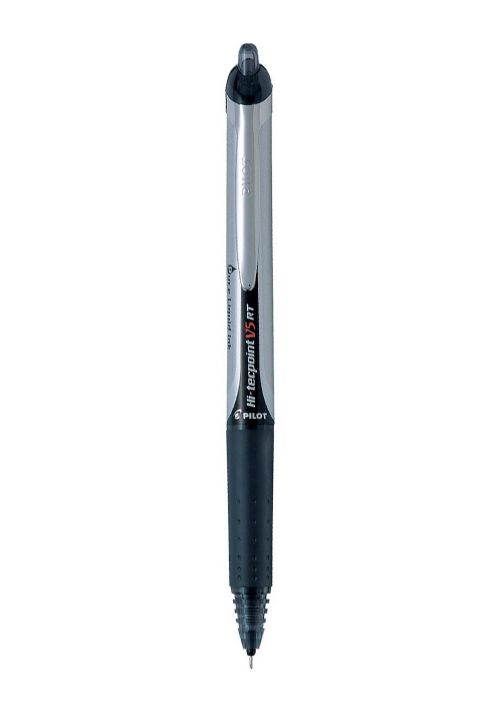 Stylo Hi-tecpoint V5 rétractable 0.5 mm noir