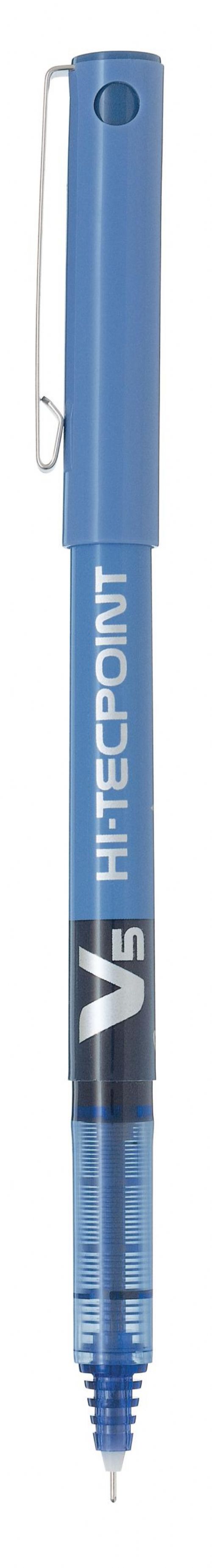 Stylo Hi-tecpoint V5 - 0.5 mm bleu