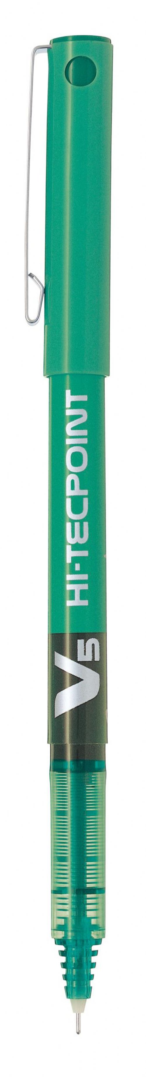 Stylo Hi-tecpoint V5 - 0.5 mm vert