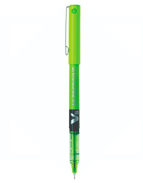 Stylo Hi-tecpoint V5 - 0.5 mm vert lime
