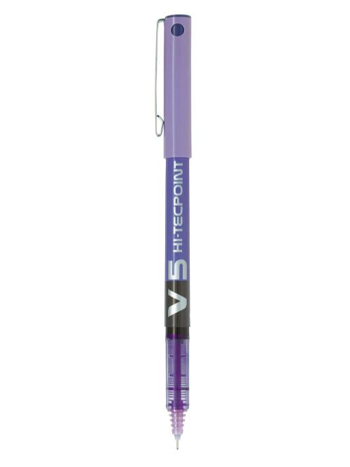 Stylo Hi-tecpoint V5 - 0.5 mm violet