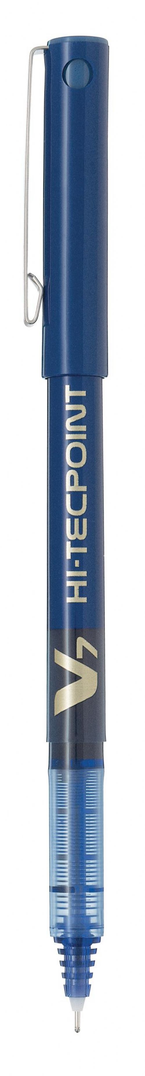 Stylo hi-tecpoint 0.7 mm bleu