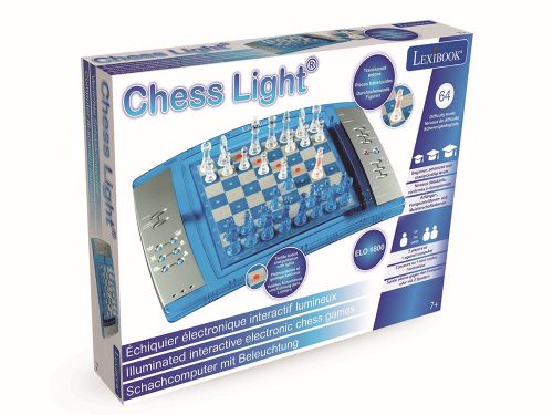 Lexibook - Game electronic chess with lights and sounds - Multilingual version