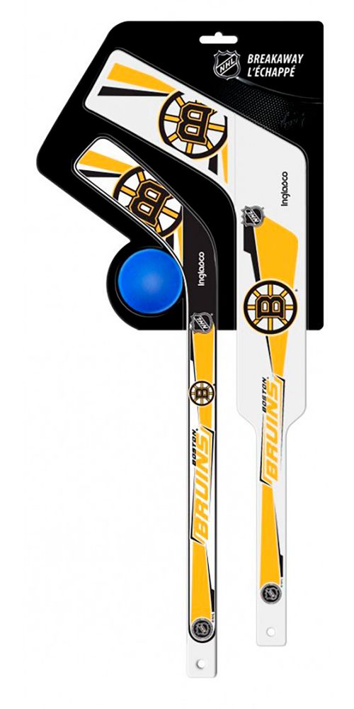 1 Mini Sticks Goal, 1 Mini Sticks Player and a Foam Ball - Bruins