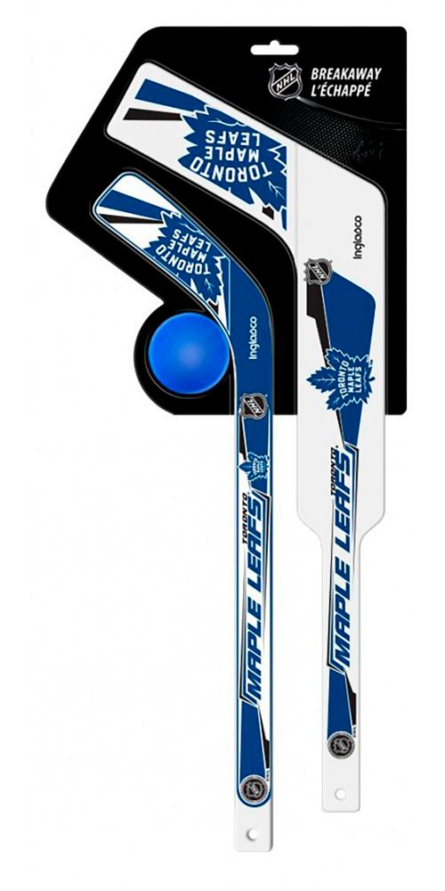1 Mini Sticks Goal, 1 Mini Sticks Player and a Foam Ball - Maple Leafs