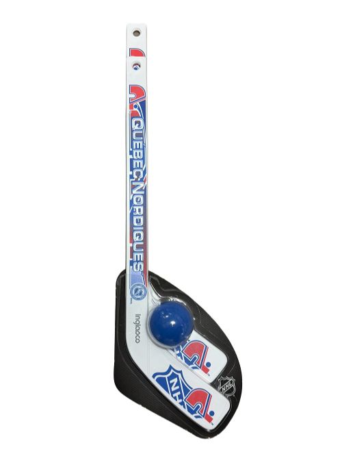 2 Mini Sticks and a Foam Ball - Quebec Nordiques