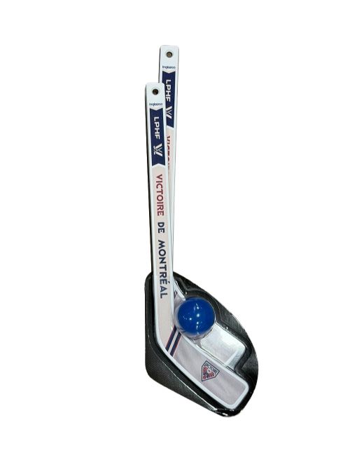 2 Mini Sticks and a Foam Ball - Montreal Victoire