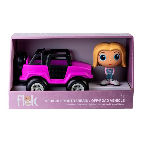 Flek - Purple All-terrain Vehicle with Azra Figure